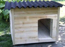 Как построить простую собачью будку