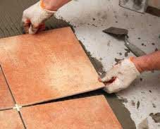 Как отделать пол керамической плиткой