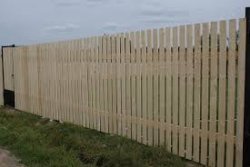 Строим деревянный забор