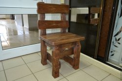Оригинальный деревянный стул своими руками