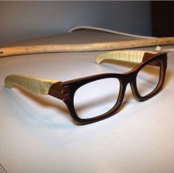 Как сделать деревянные очки 